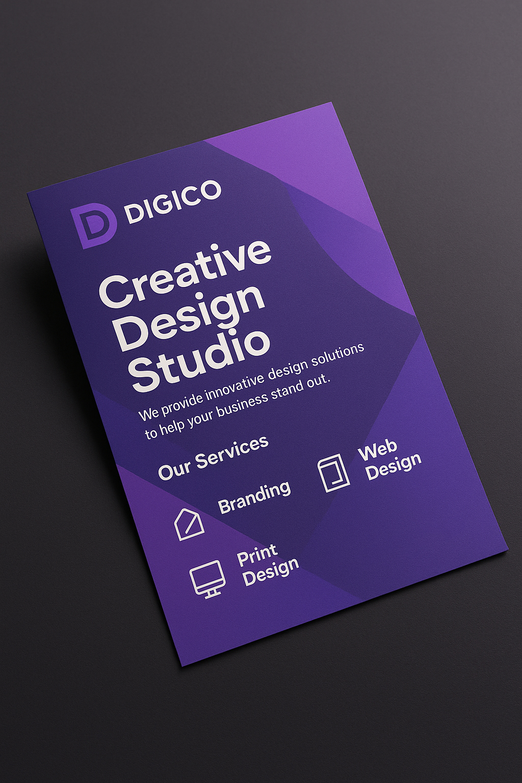 Digico brochure design
